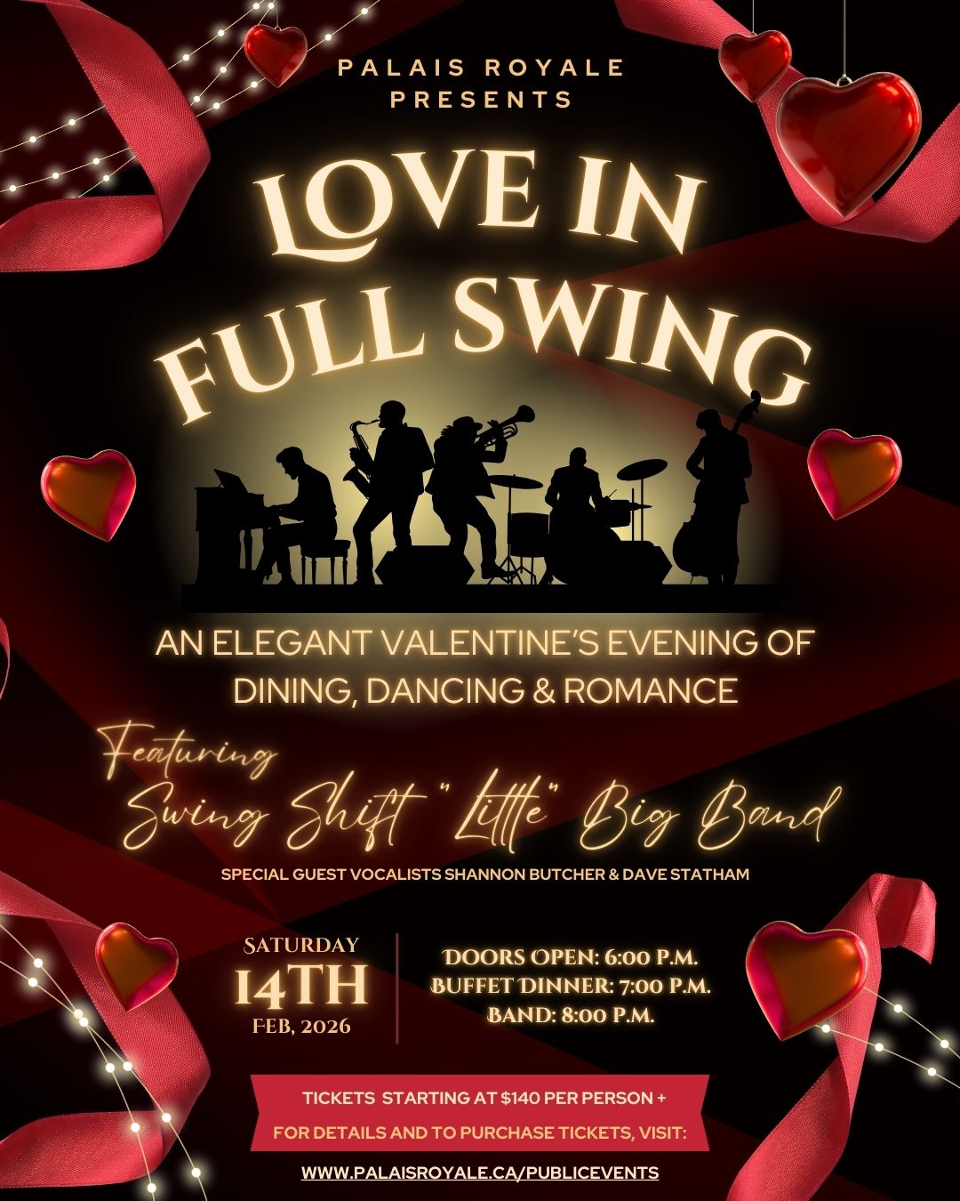 Palais Valentine's Poster